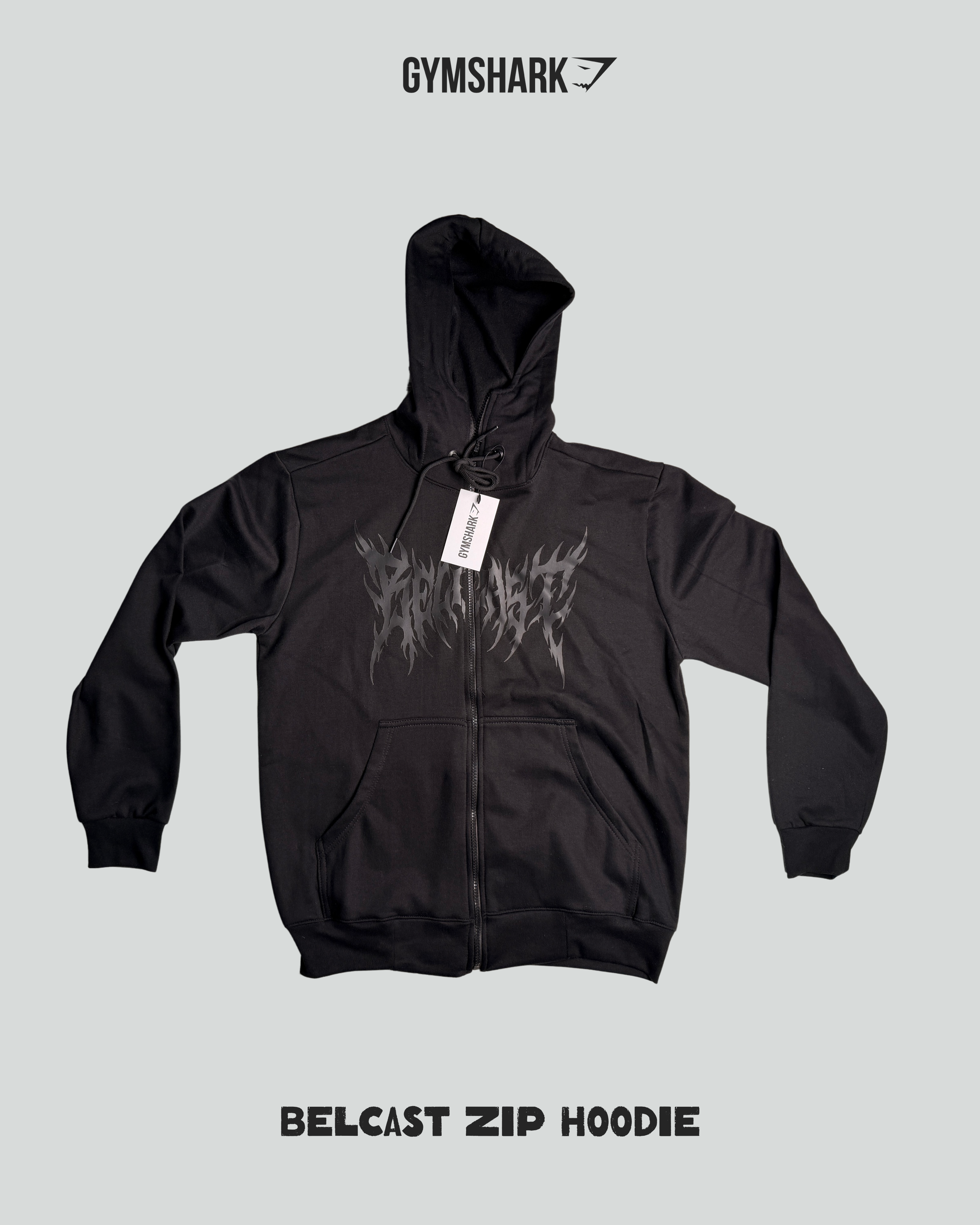 Zip Hoodie Gymshark X Belcast