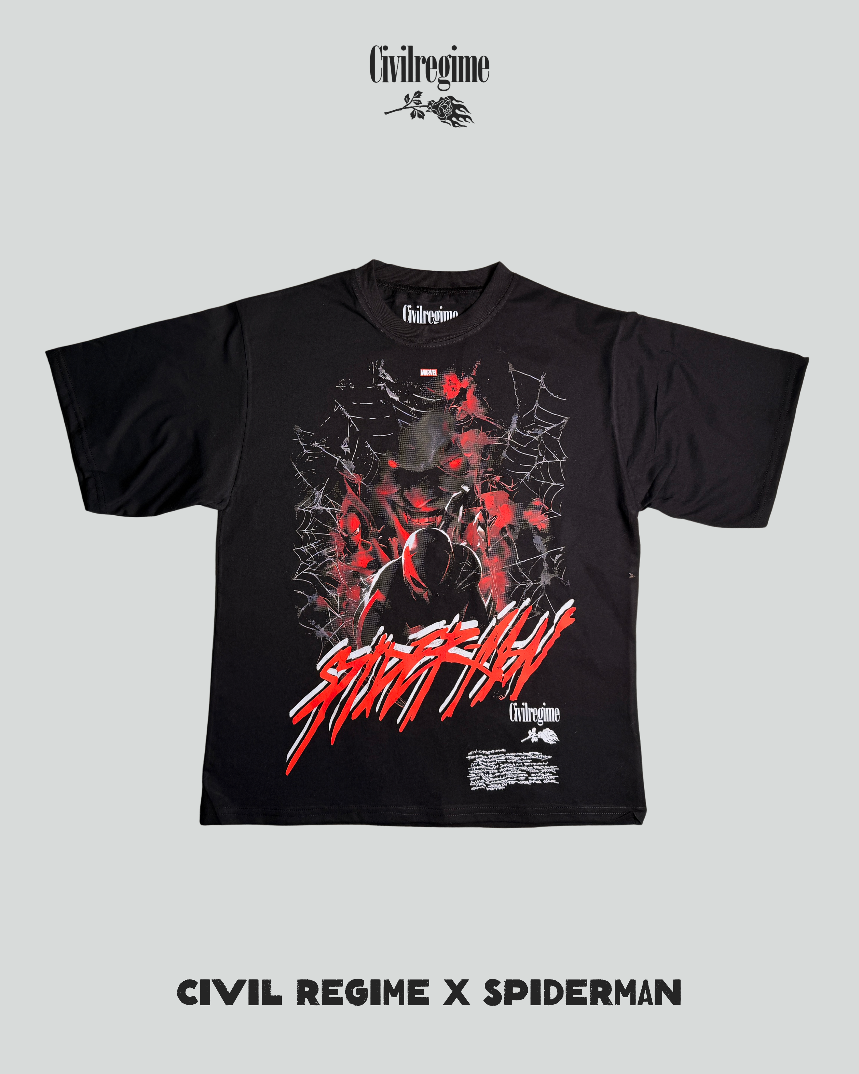 Oversize Civil Regime X Spiderman