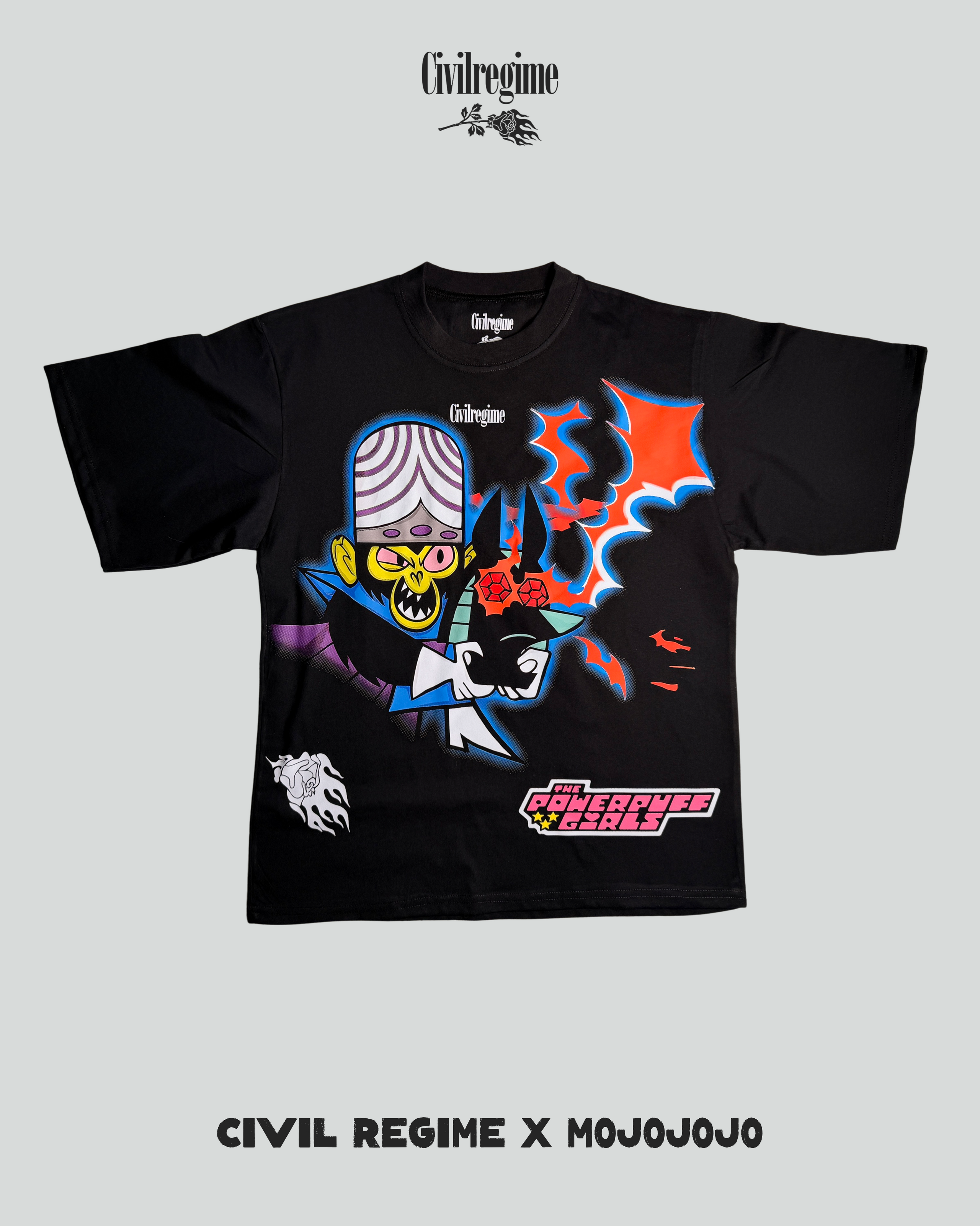 Oversize Civil Regime X Chicas Superpoderosas- Mojojojo