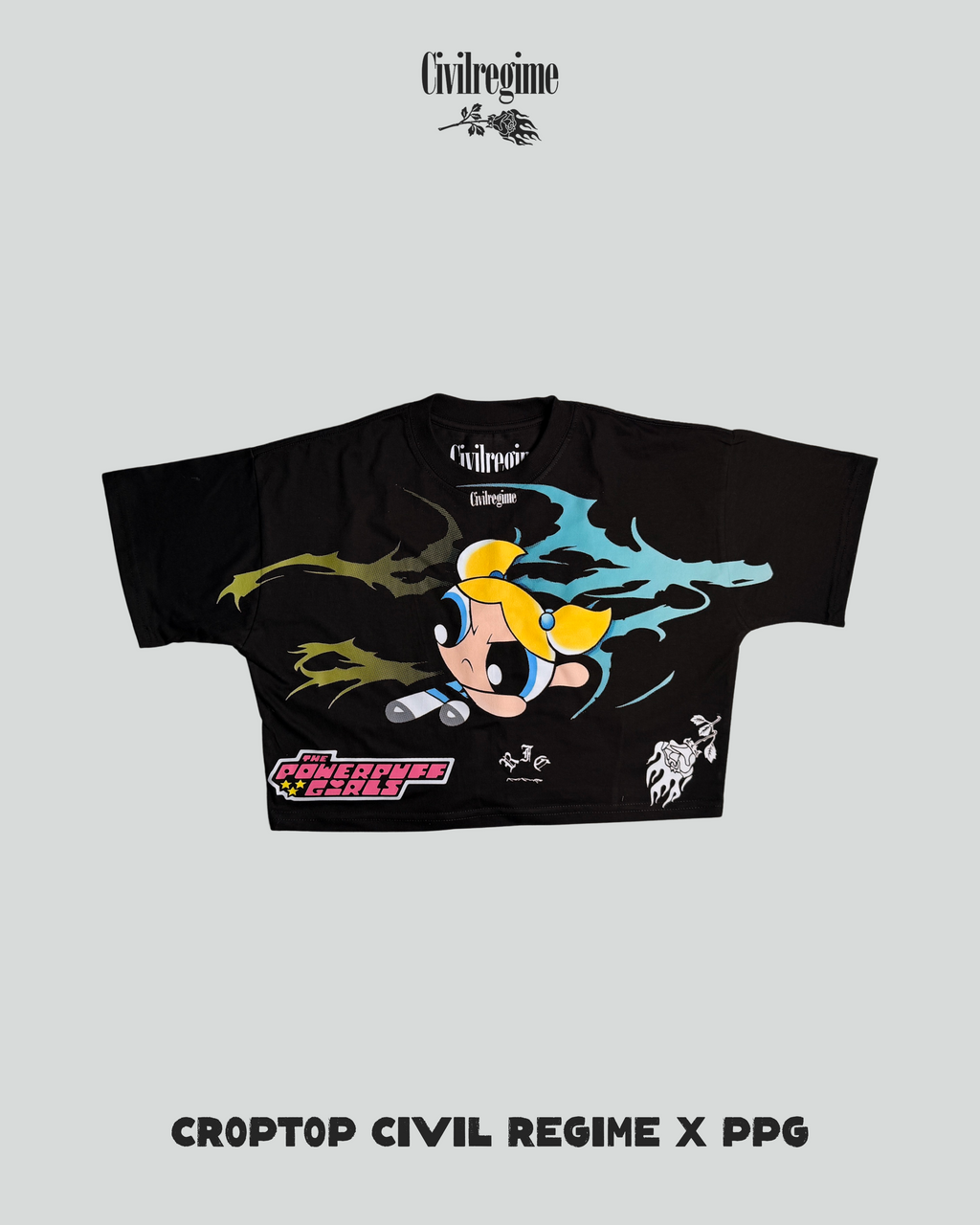 Croptop Civil Regime X Chicas Superpoderosas