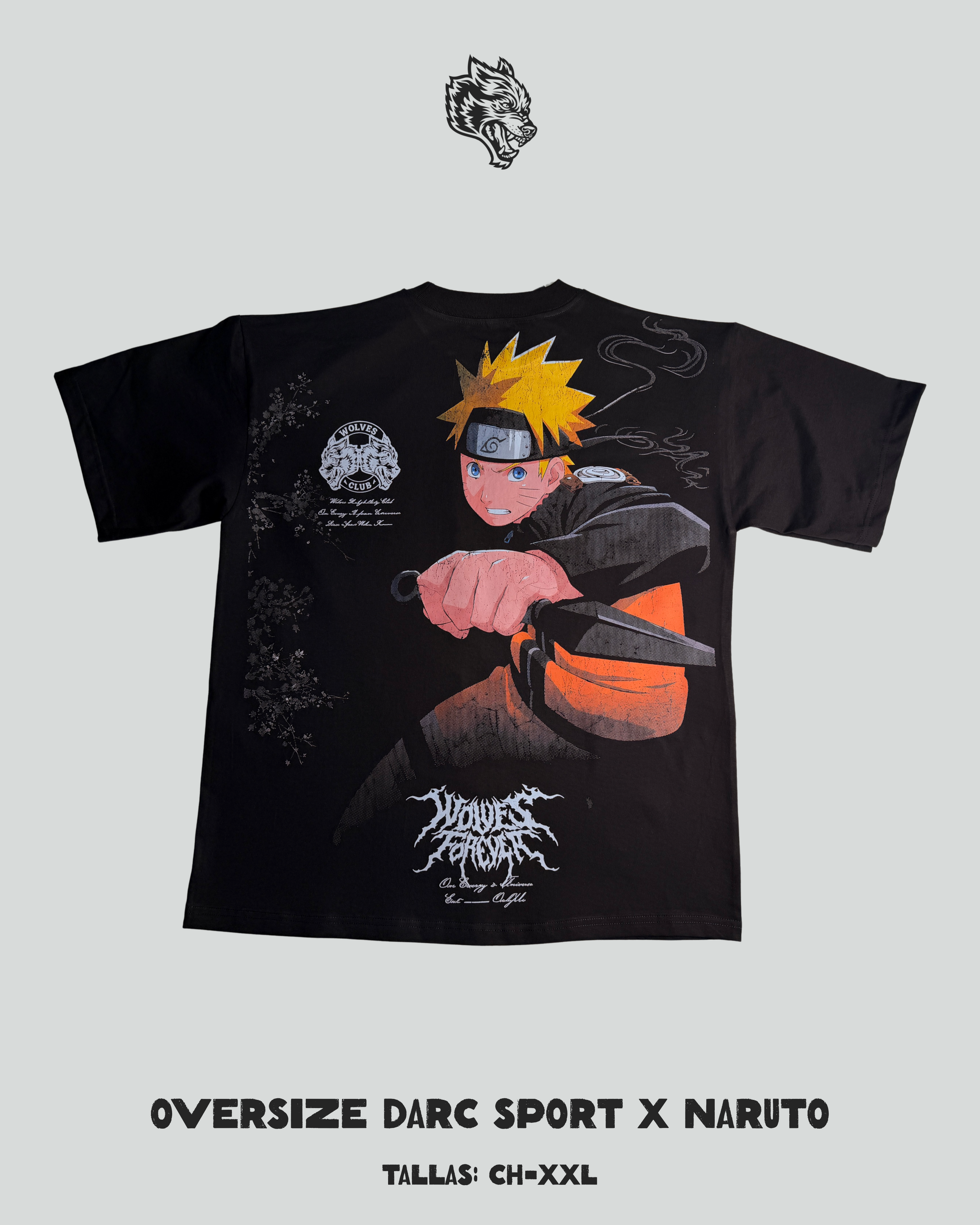 Overesize Darc x Naruto