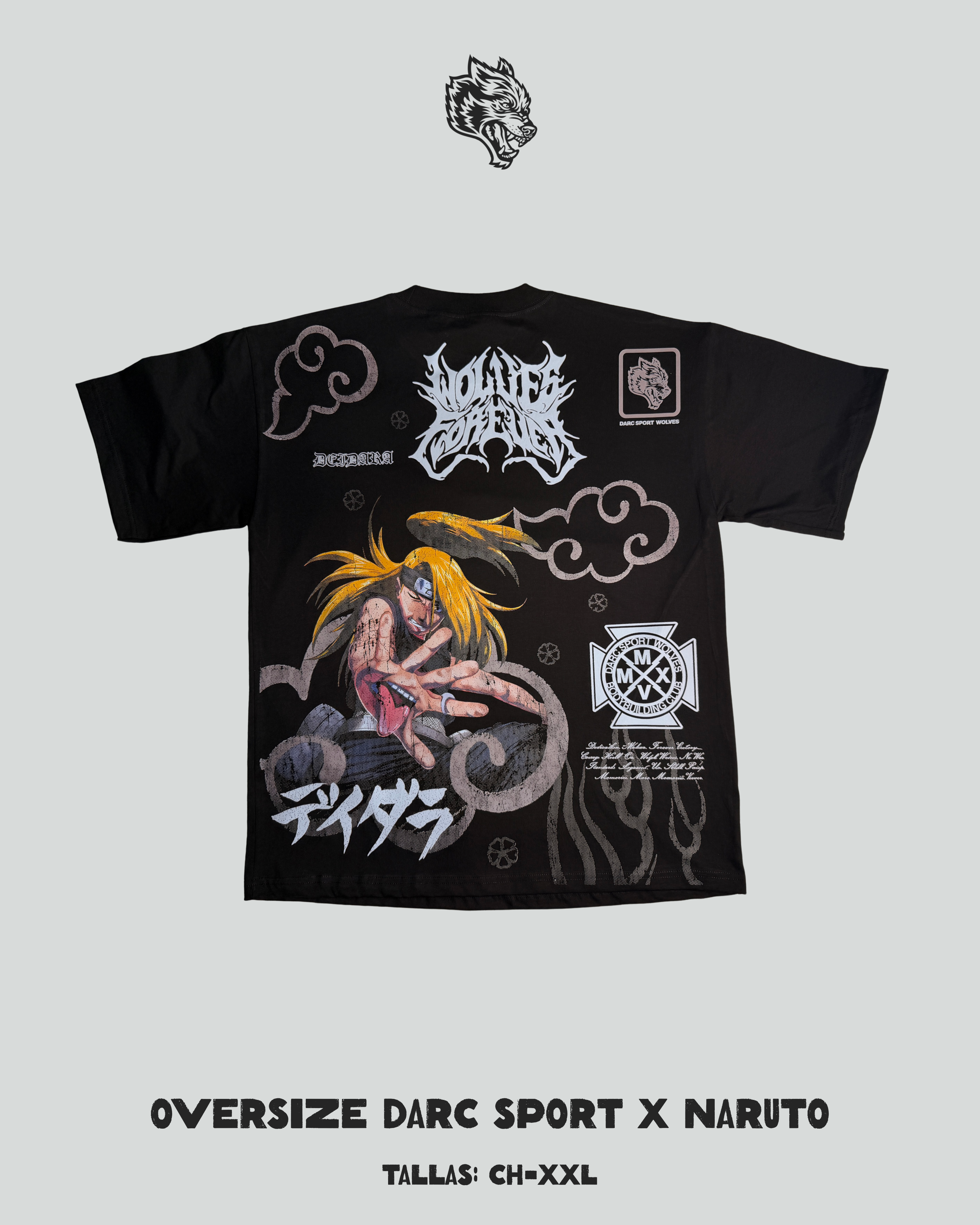 Oversize Darc Sport X Naruto