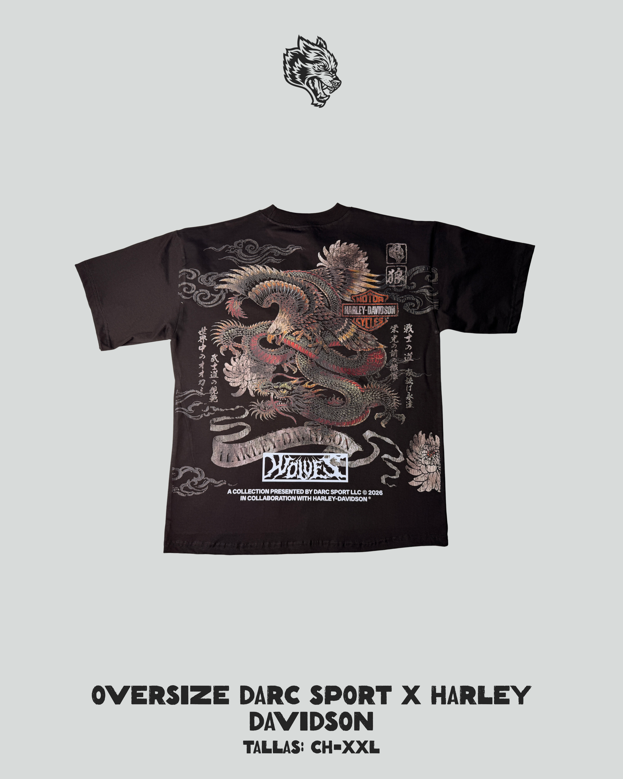 Oversize Harley Davidson- Darc Sport