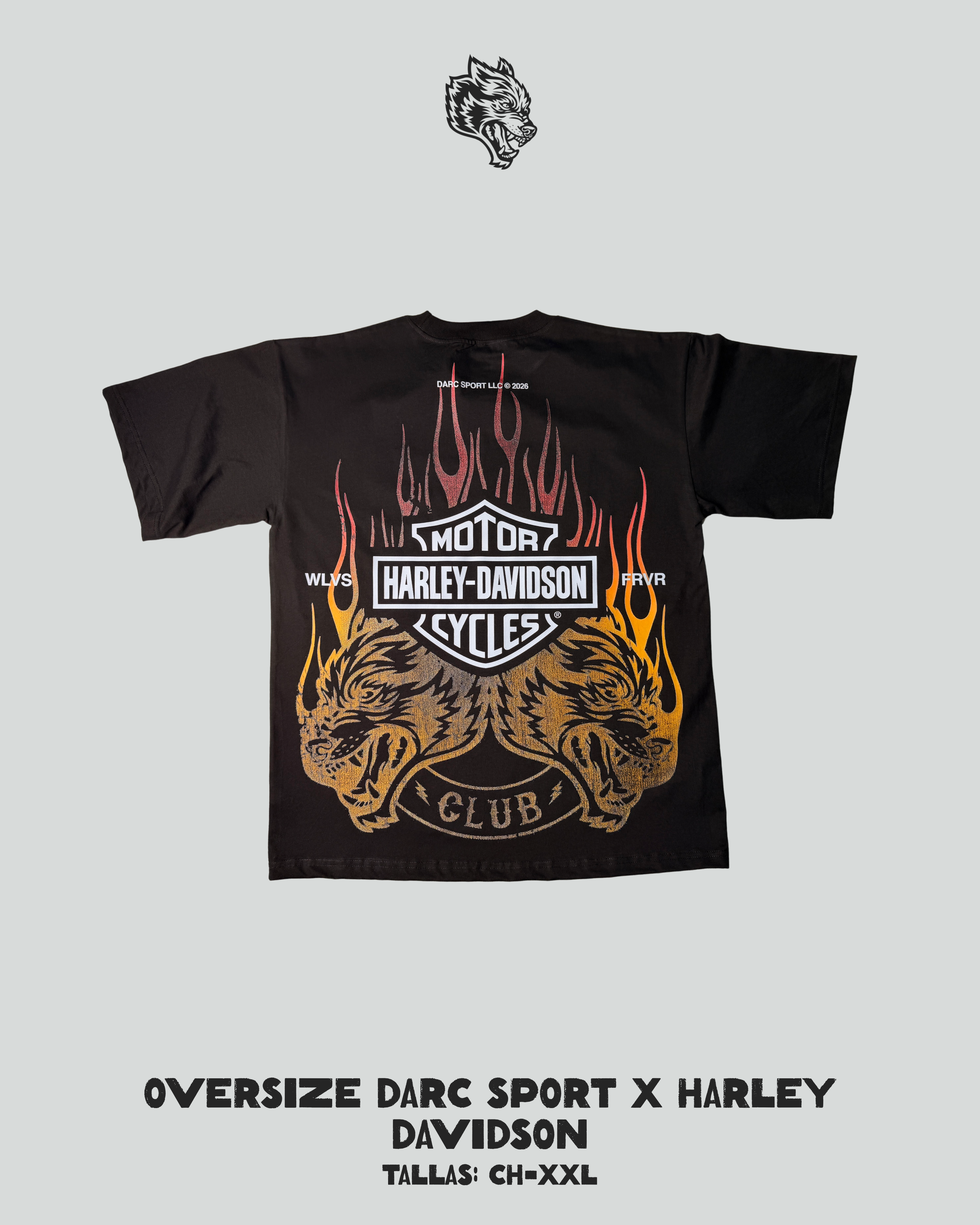 Oversize Harley Davidson- Darc Sport